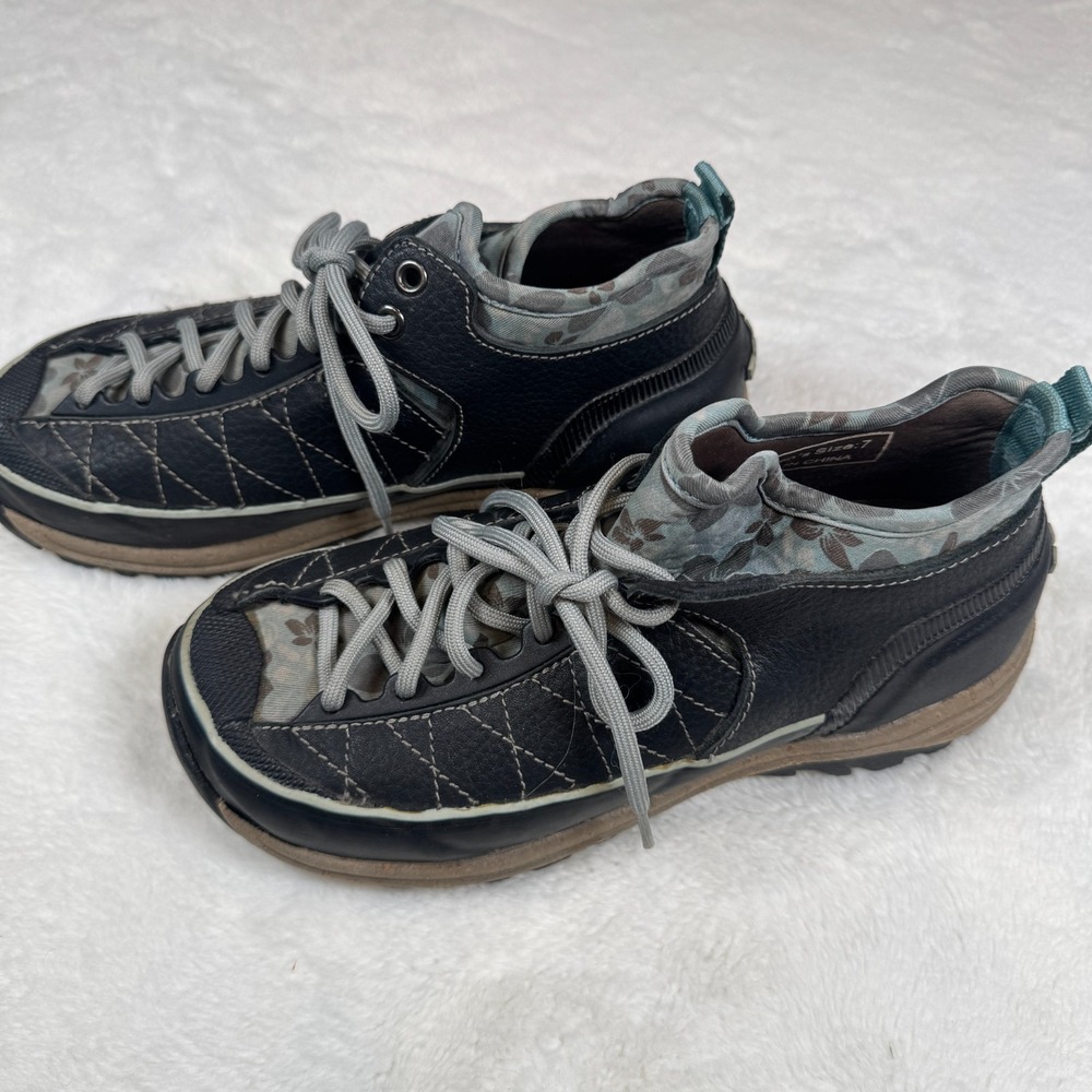 BOGS Hiking Boots Osmosis Navy Blue Fabric Lace Up Sneakers Shoe Women Size US 7 - Picture 13 of 13
